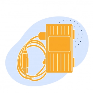 Адаптер USB ACS5014 95x53x57 мм 900 мм