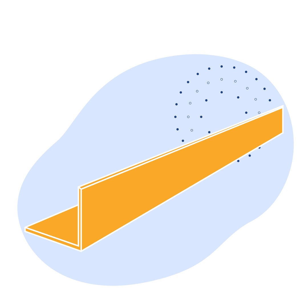 Уголок алюминиевый неравнополочный 45х28х16 мм ВД17 ГОСТ 13738-91