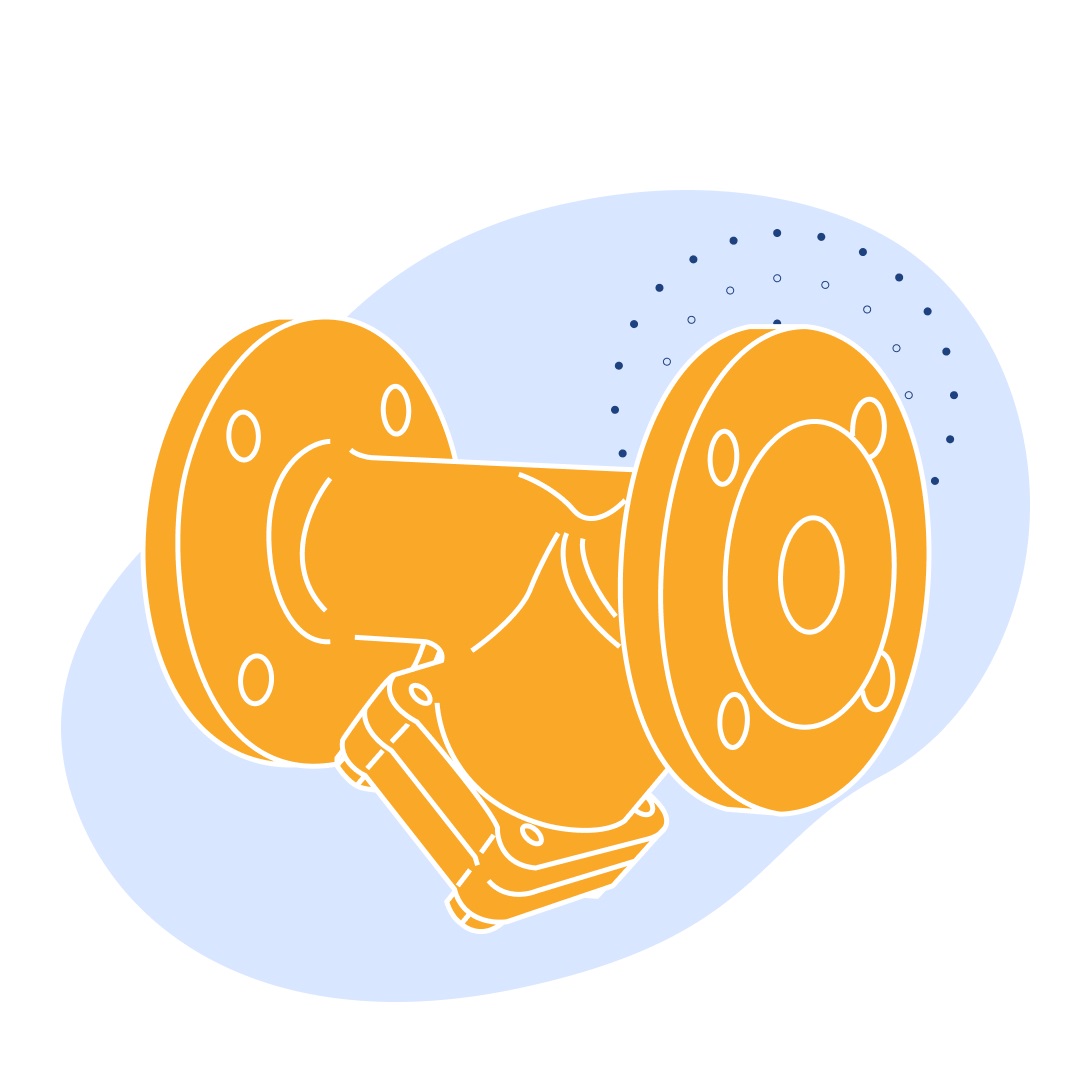 Фильтр сетчатый чугунный фланцевый Ду 150 мм