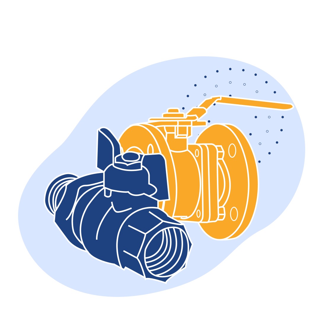 Титановый кран шаровой проходной под приварку ДУ 150 мм РУ 25 кгс/см2 ГОСТ 9702-87