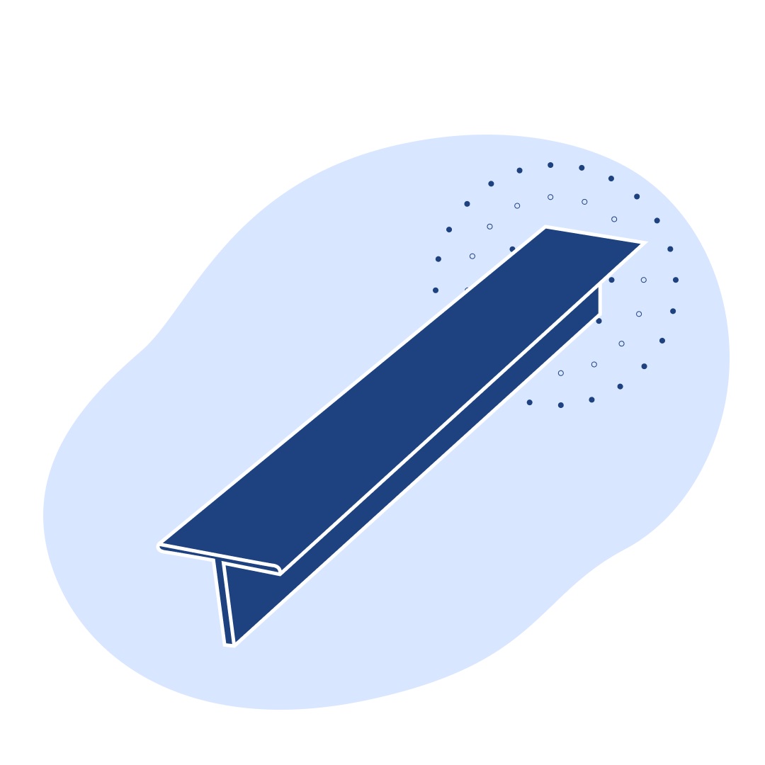 Алюминиевый тавр 35х53.5х1.6 мм АД31Е 420982 ГОСТ 29296-92