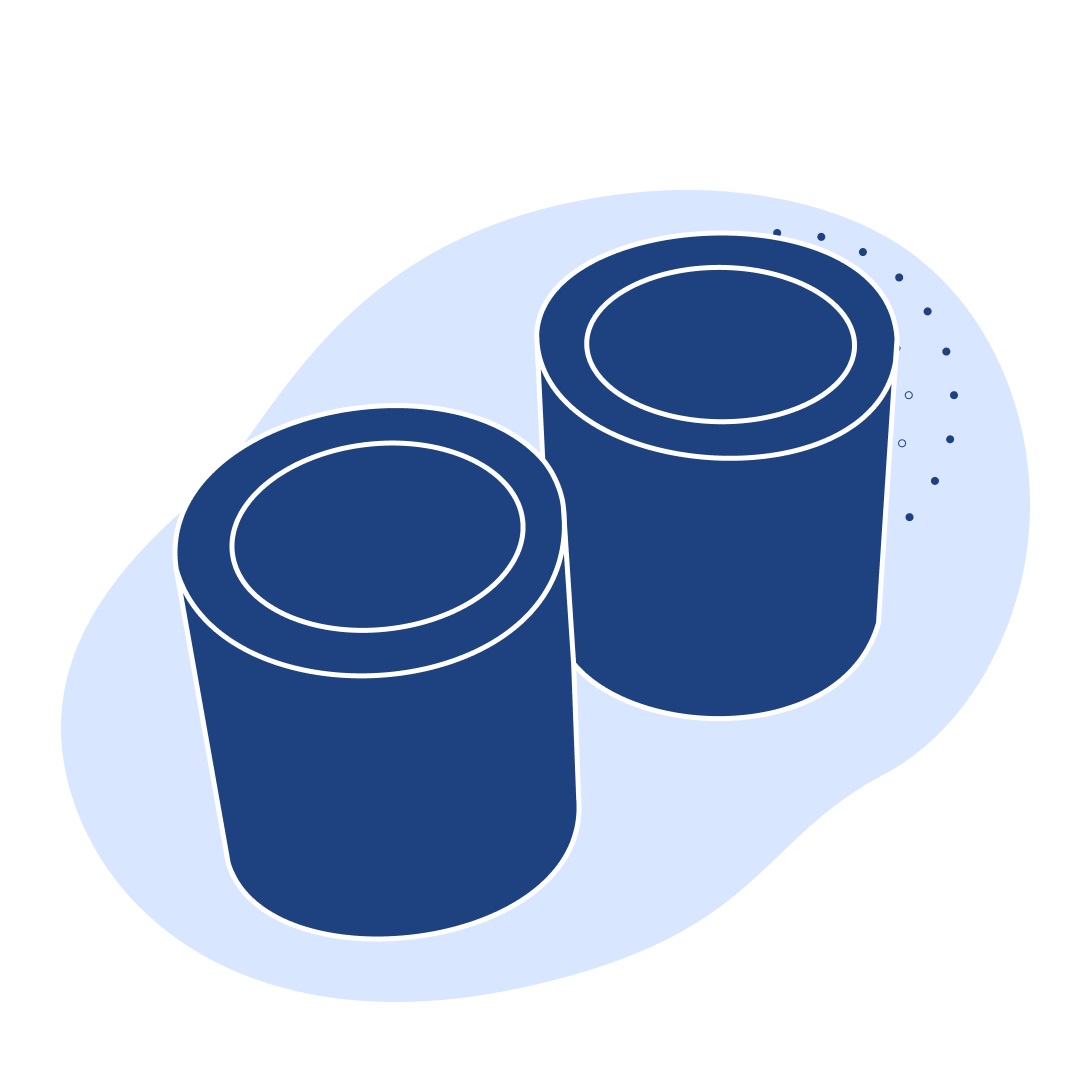 Капролоновая втулка 500х1030 мм черная PA 6 OFN